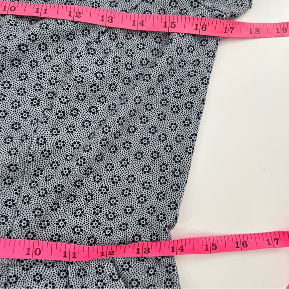 Boden Pheobe Dress in Blue Grey Ditsy Floral Print Size 4 - Picture 5 of 7